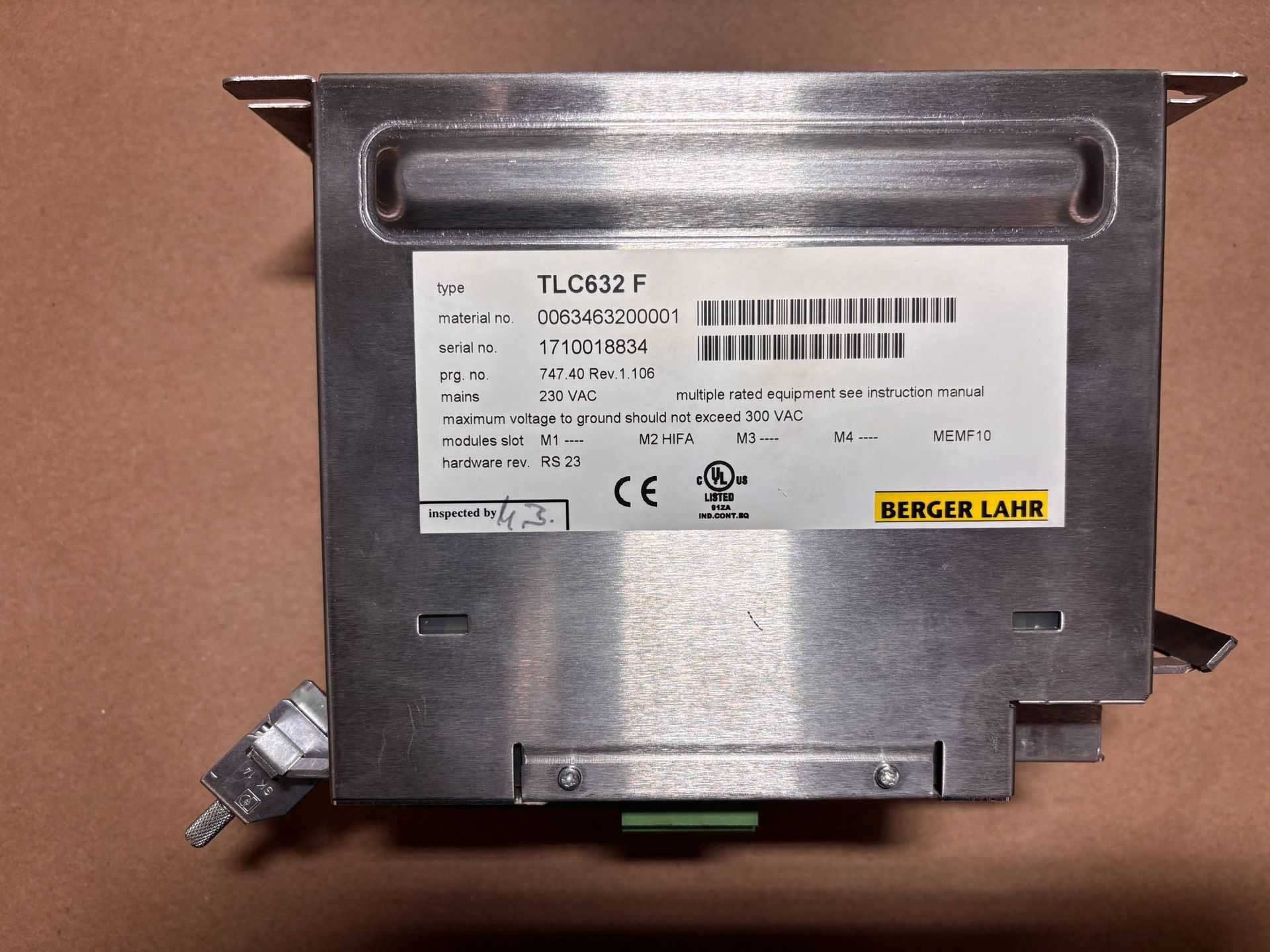 HIGH-PERFORMANCE BERGER LAHR TLC632 F AC SERVO DRIVE FOR PRECISION CONTROL - SERVO DRIVES