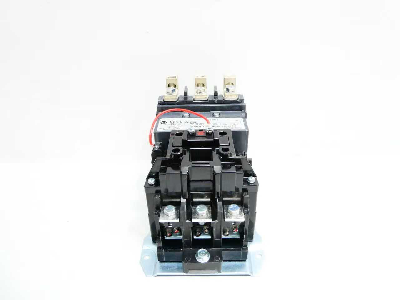 SKU 1787550 - LOT OF 1 ALLEN BRADLEY 509-EOB 115-120V-AC 100HP SIZE 4 FULL VOLTAGE STARTER - MOTOR STARTERS