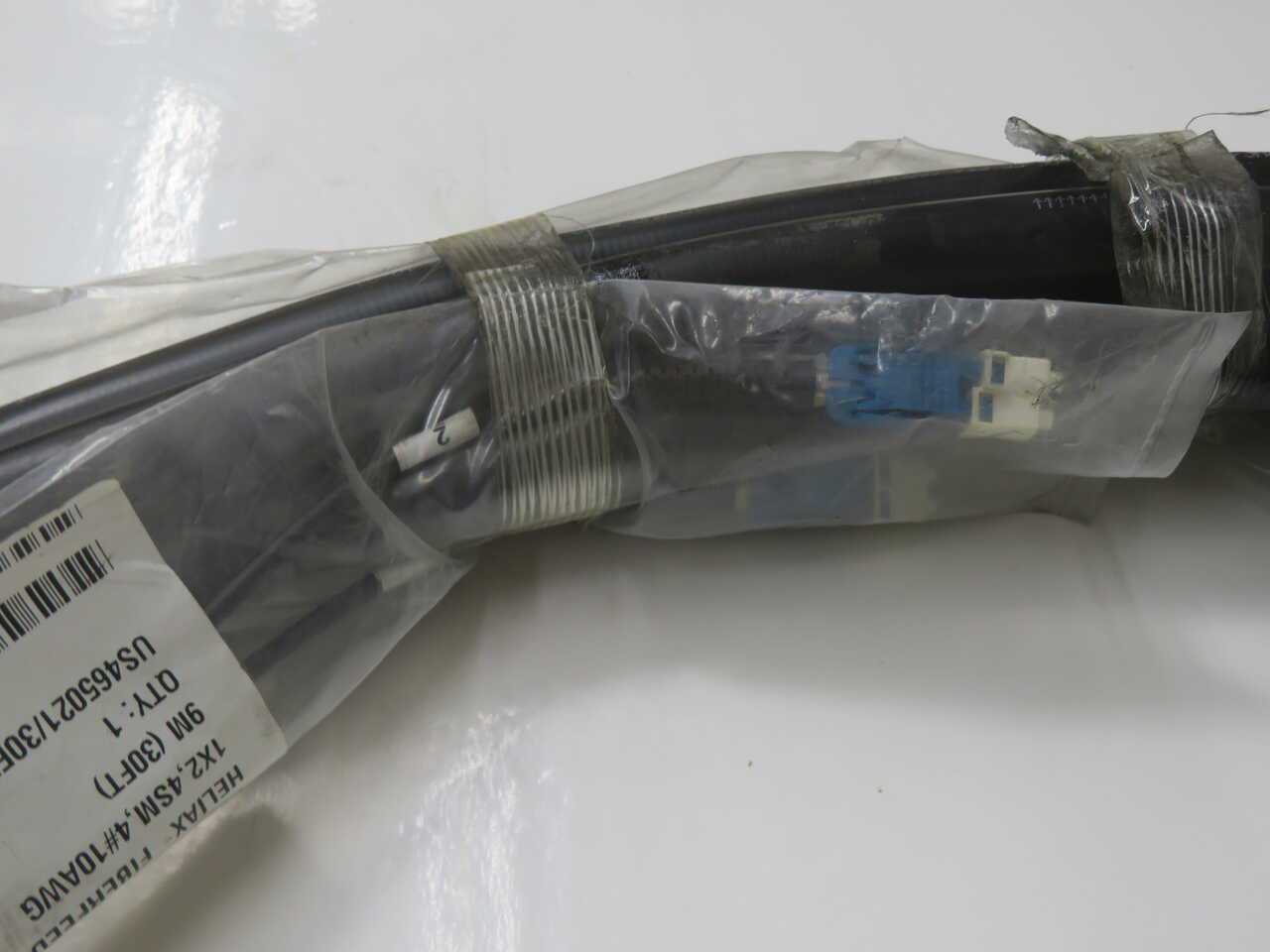 Commscope HFT410-4SVHEF-30 Heliax Fiberfeed Hybrid Cable Assembly, 30ft, 1 DC Feed, 4-Fiber - FIBER OPTIC CABLE
