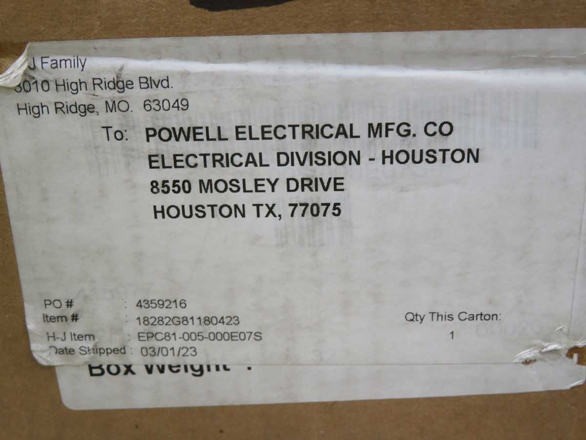 H-J EPC81-005-000E07S BUSHING ASSEMBLY T246273 - BUSHING