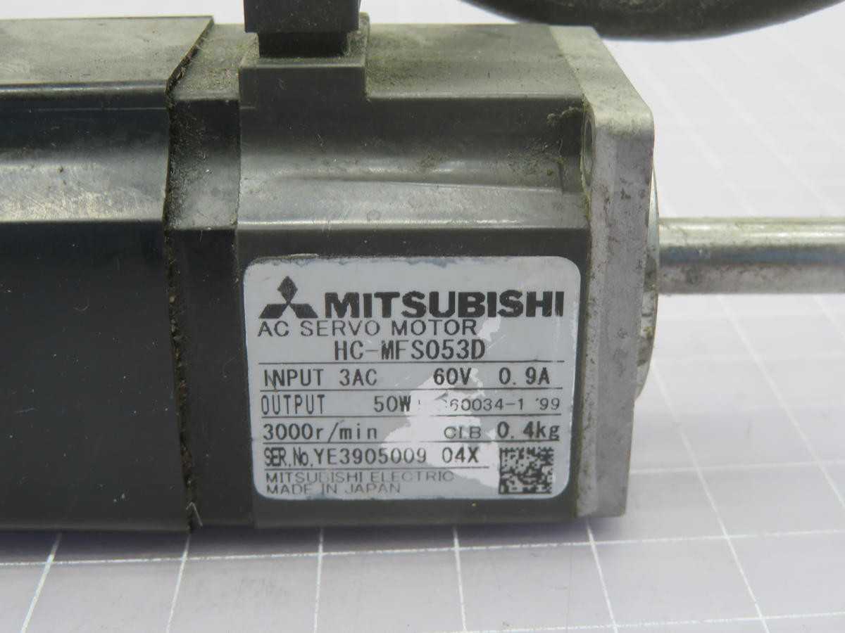 Mitsubishi HC-MFS053D Servo Motor T216374 - High Performance & Reliability - SERVO