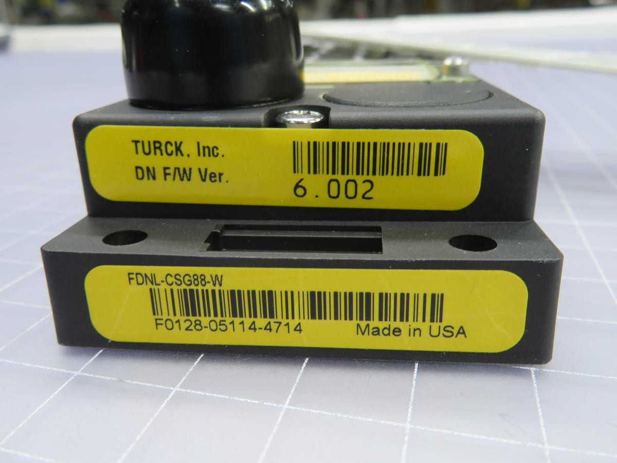 TURCK FDNL-CSG88-W DEVICENET T226518 - PLC MODULES