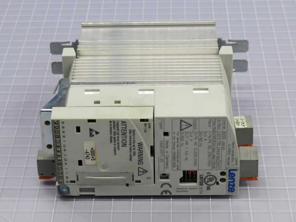 LENZE 13241795 8200 SERIES FREQUENCY INVERTER DRIVE T210886 - MOTOR DRIVES