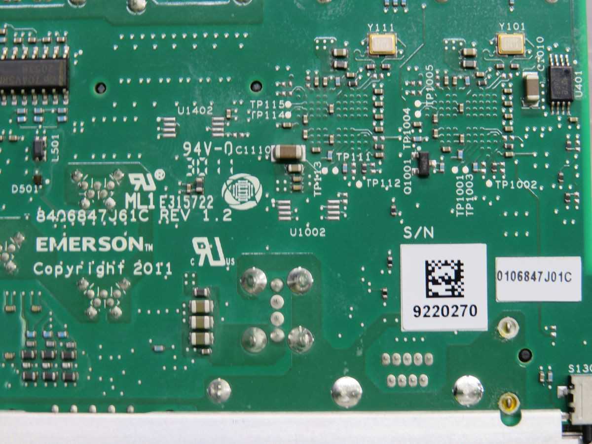 EMERSON E315722 DESKTOP BOARD T252538 - PCB CIRCUIT BOARDS