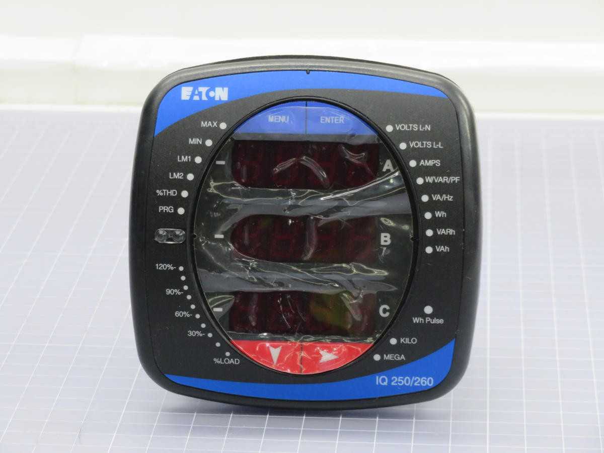 Eaton IQ260ML55100 Enclosed Meter T213040 - Reliable Power Monitoring Solution - AUTOMATION & CONTROLS