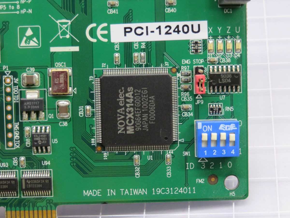 ADVANTECH PCI-1240U PCI CARD T257389 - PCB CIRCUIT BOARDS