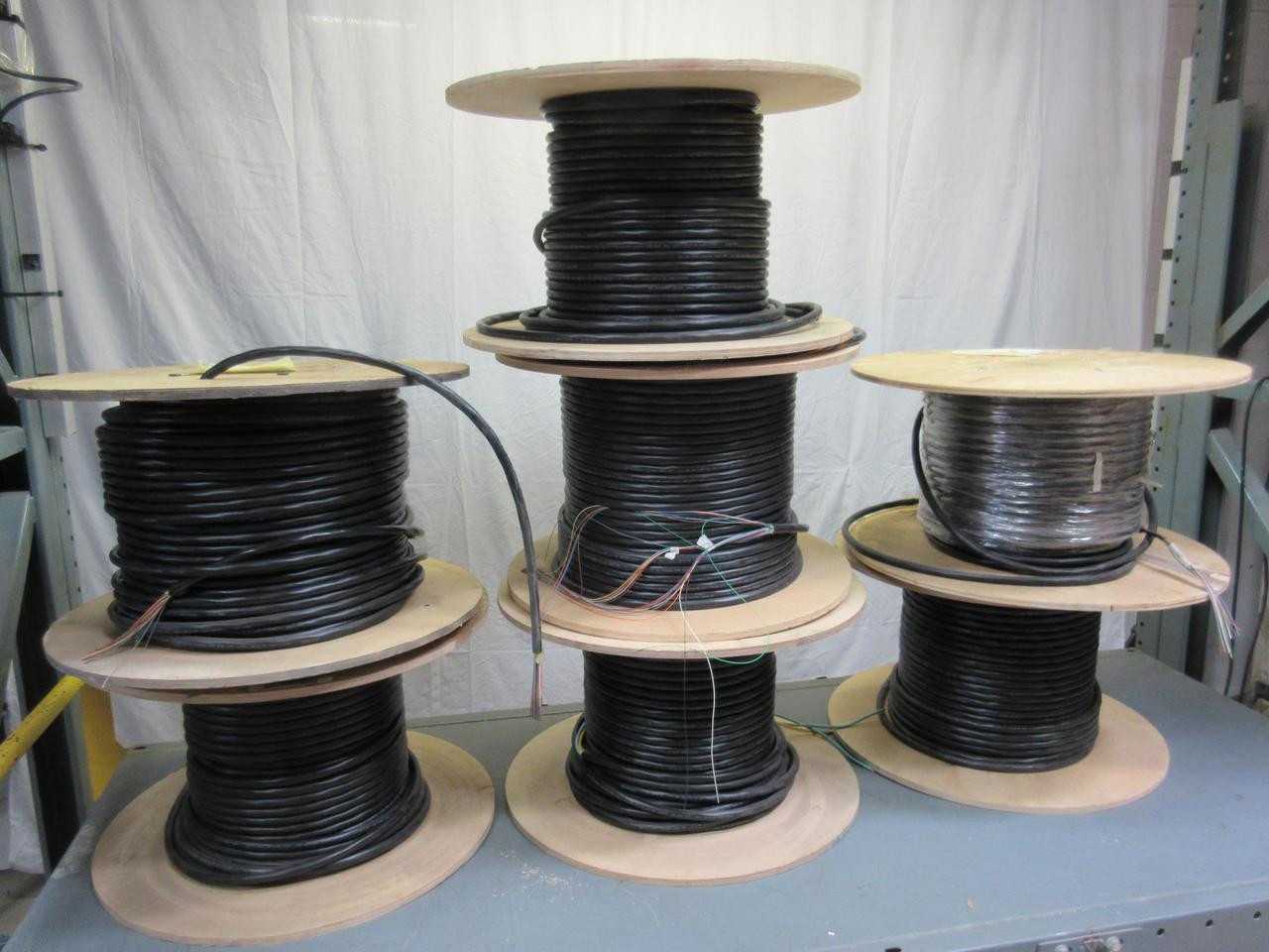 FIBER OPTIC CABLE ROLL OM3 SINGLE MODE 36 FIBER (2139 FT TOTAL) T65031 - FIBER OPTIC CABLE
