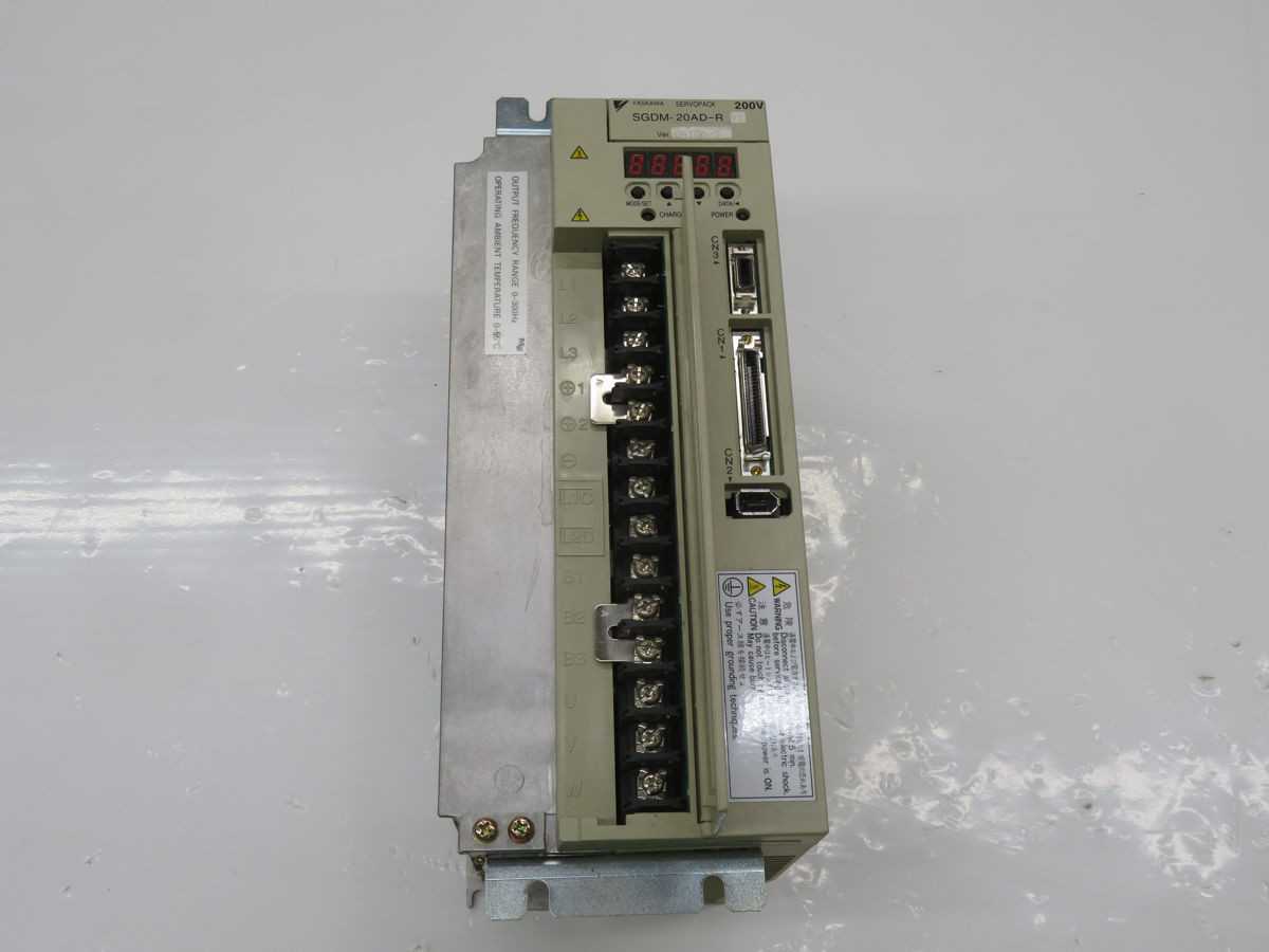 YASKAWA SGDM-20AD-RY1 SERVOPACK SERVO DRIVE T246649 - SERVO