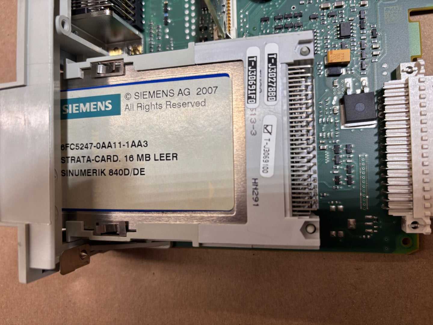 SIEMENS 6FC5357-0BB35-0AB0 NCU 573.5B SINUMERIK CNC PROCESSING MODULE - PLC MODULES