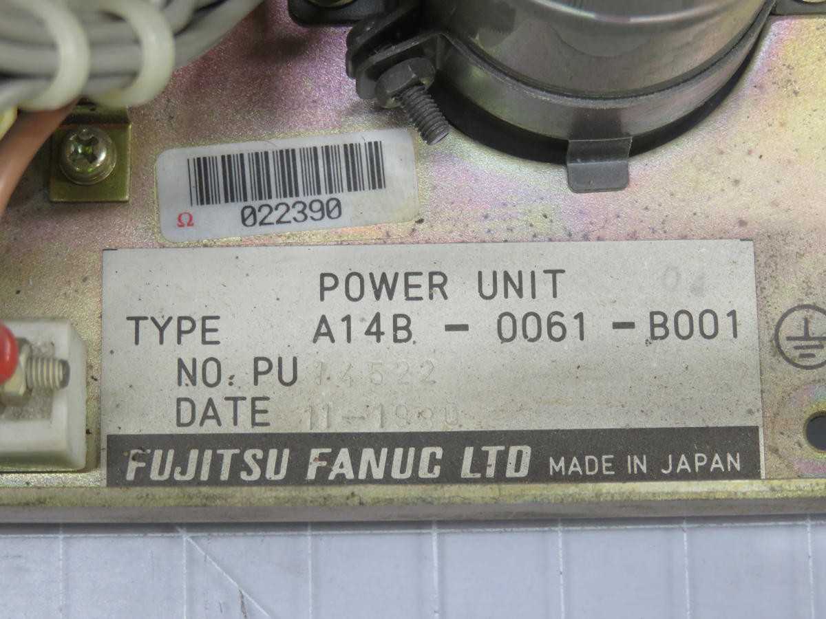 FANUC A14B-0061-B001 Power Supply Unit T217285 - SERVO MOTORS