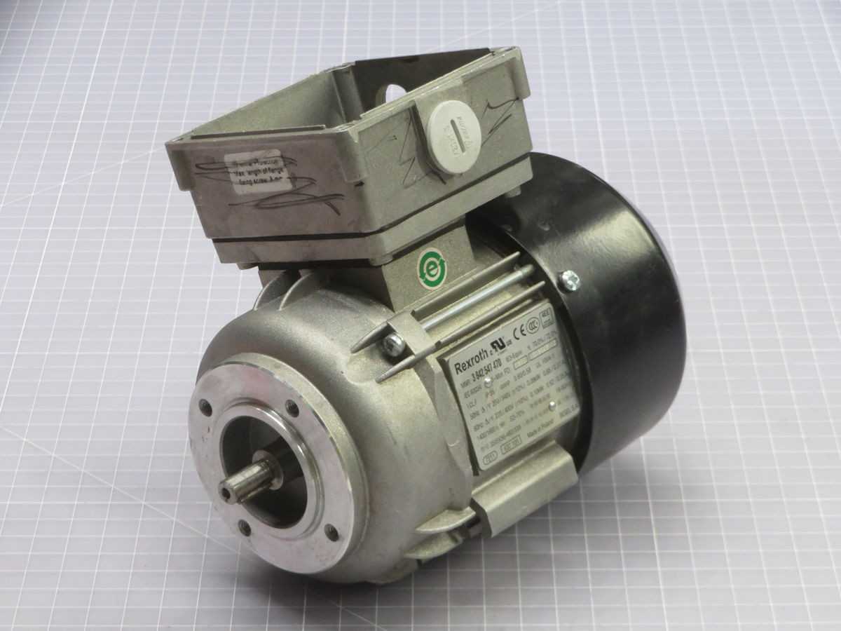 REXROTH 3 842 547 470 SERVO MOTOR T245966 - AUTOMATION & CONTROLS