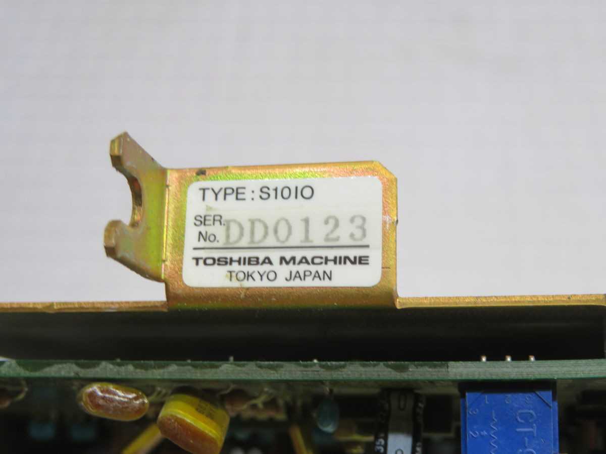 Toshiba S10IO H2184102 Control Board V2IOA T258749 - OPERATOR CONTROLS