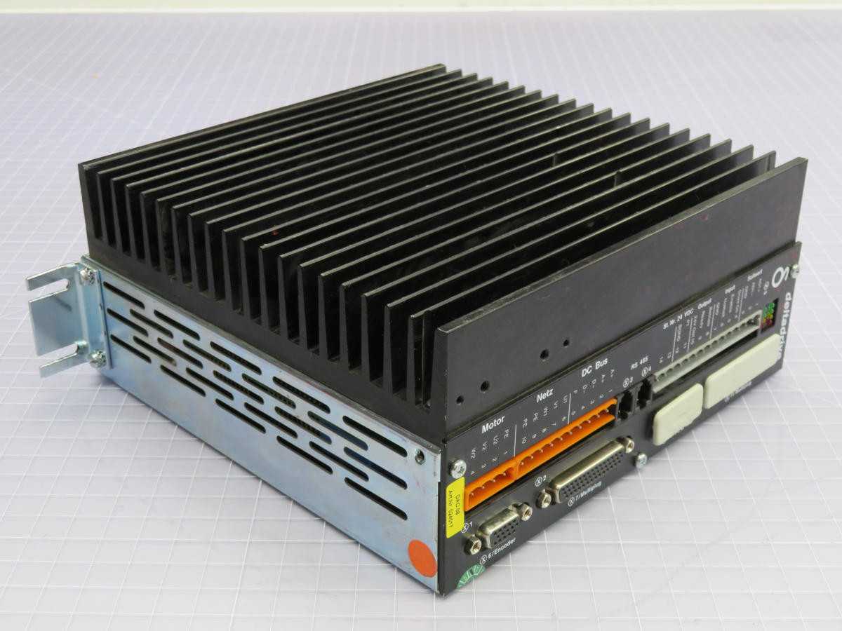DELTADRIVE DAC08 DIGITAL AC SERVO DRIVE T211214 - AC VFD DRIVES
