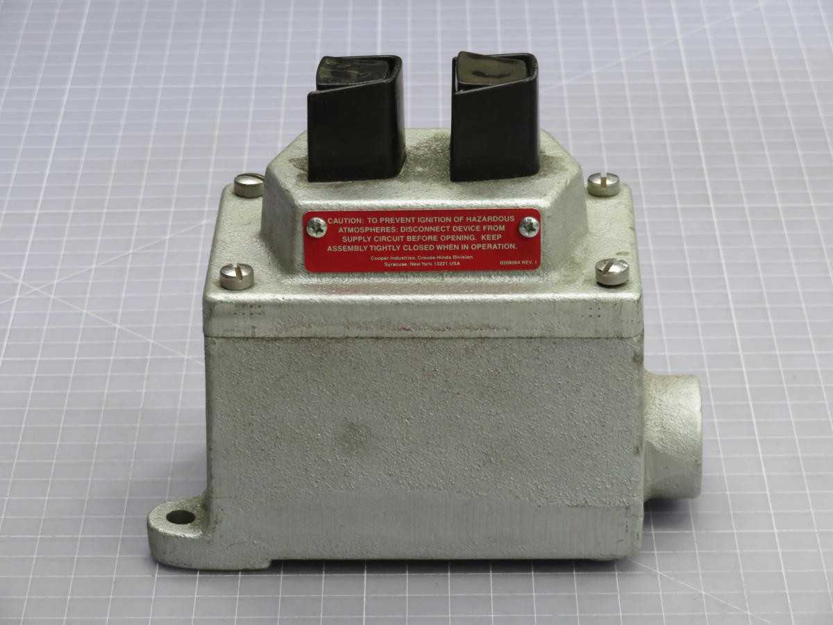 CROUSE HINDS EDS2190 INDUSTRIAL CONTROL EQUIPMENT T234151 - AUTOMATION & CONTROLS