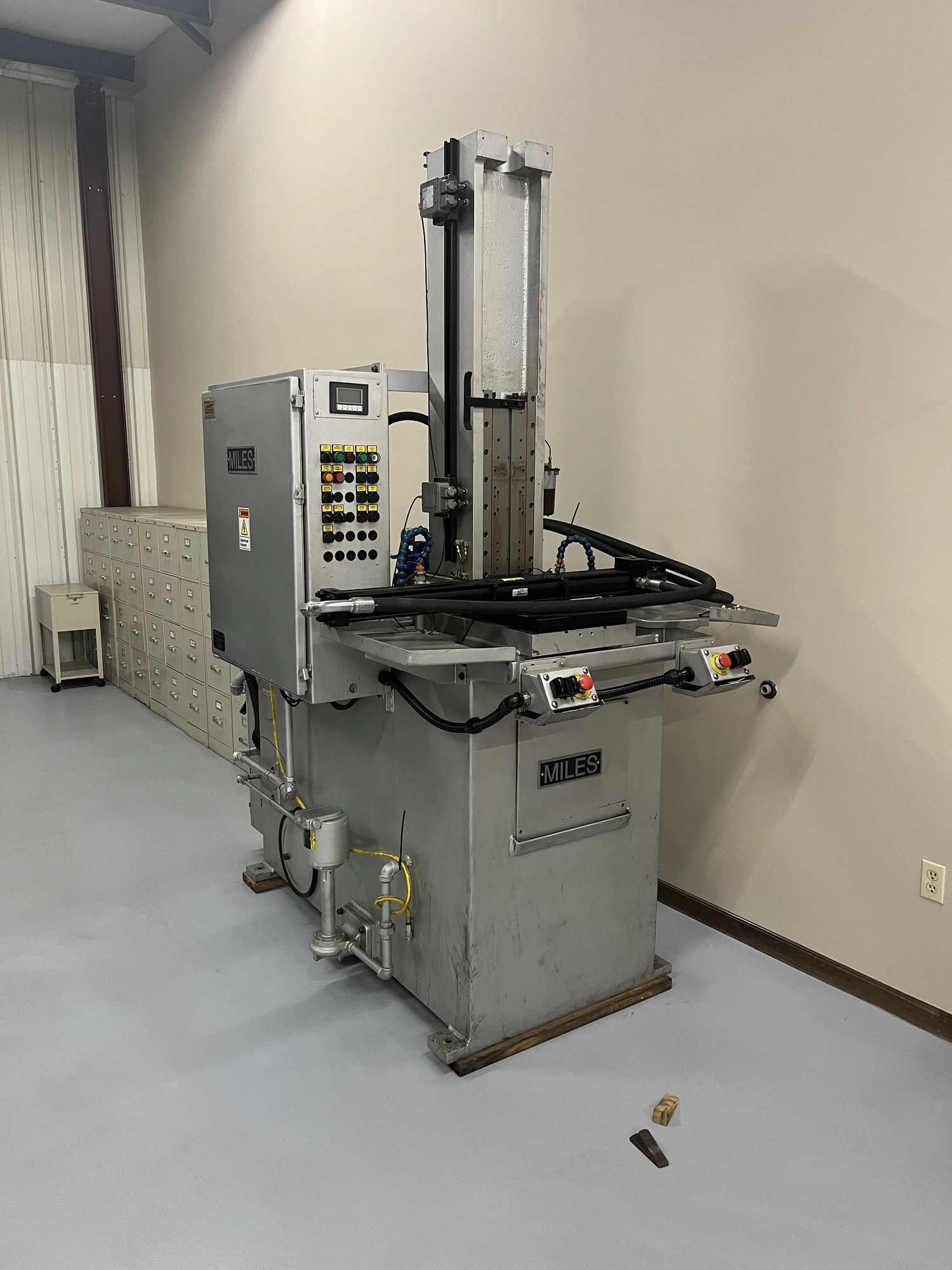 Ty Miles 10-36-60 Vertical High Speed Broaching Machine - 5-Ton Capacity, 220V 3Ph - MACHINING