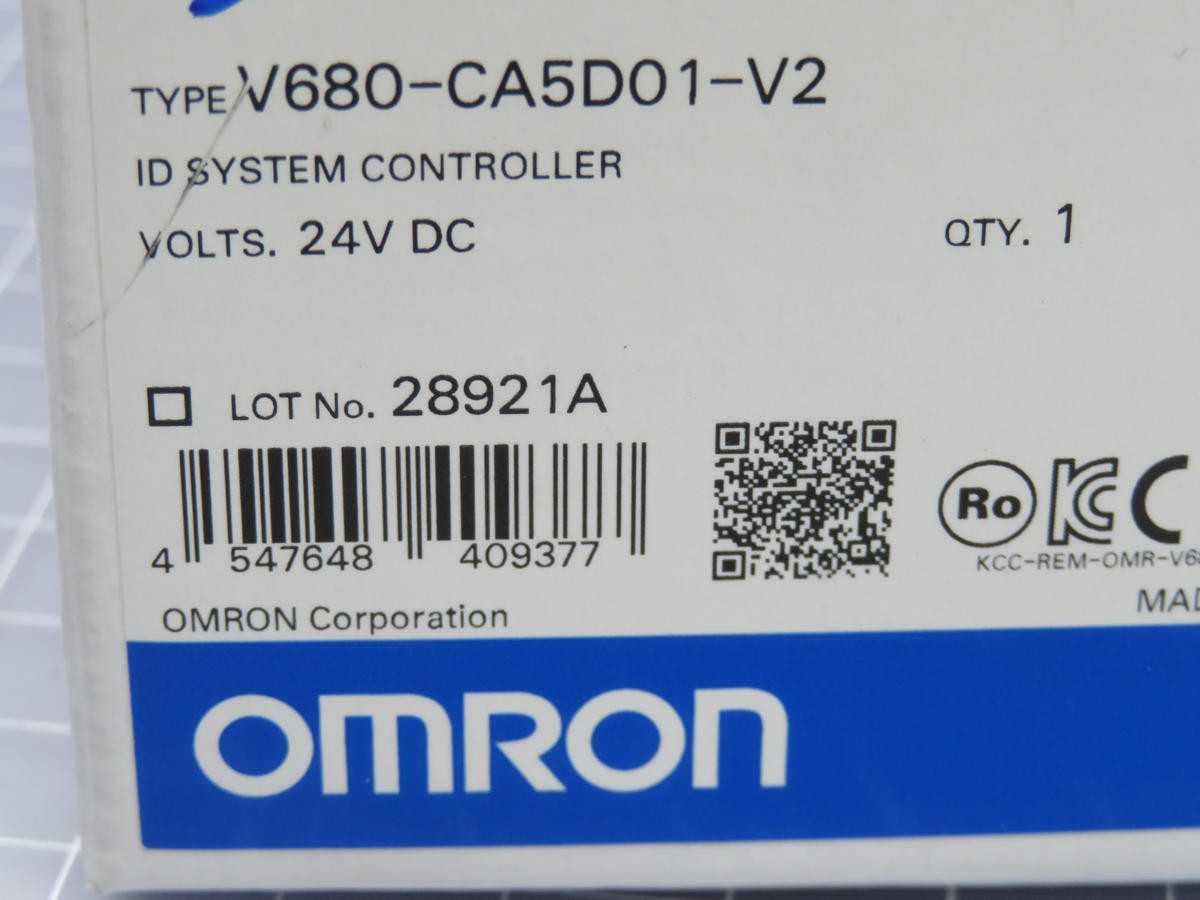 OMRON V680-CA5D01-V2 ID SYSTEM CONTROLLER T240127 - PLC MODULES