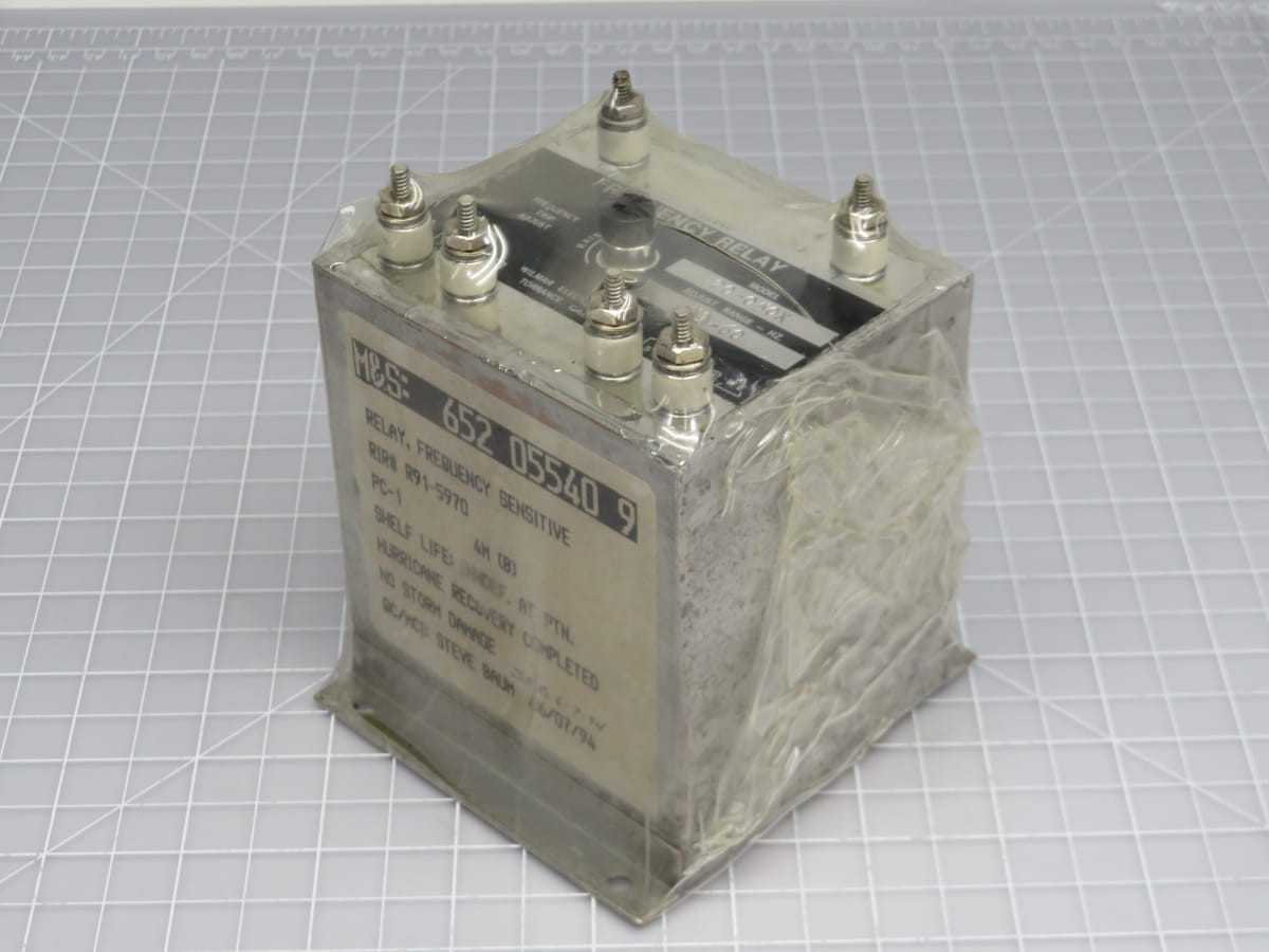 WILMAR R91-5970 20-050X RELAY FREQUENCY SENSITIVE T197366 - ELECTRICAL RELAYS