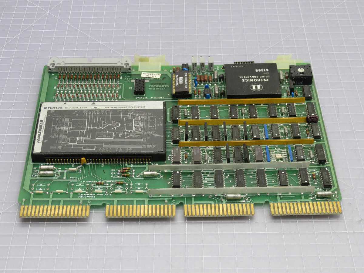 MEASUREX 052910-00 SYSTEM MODULE T215275 - PCB CIRCUIT BOARDS
