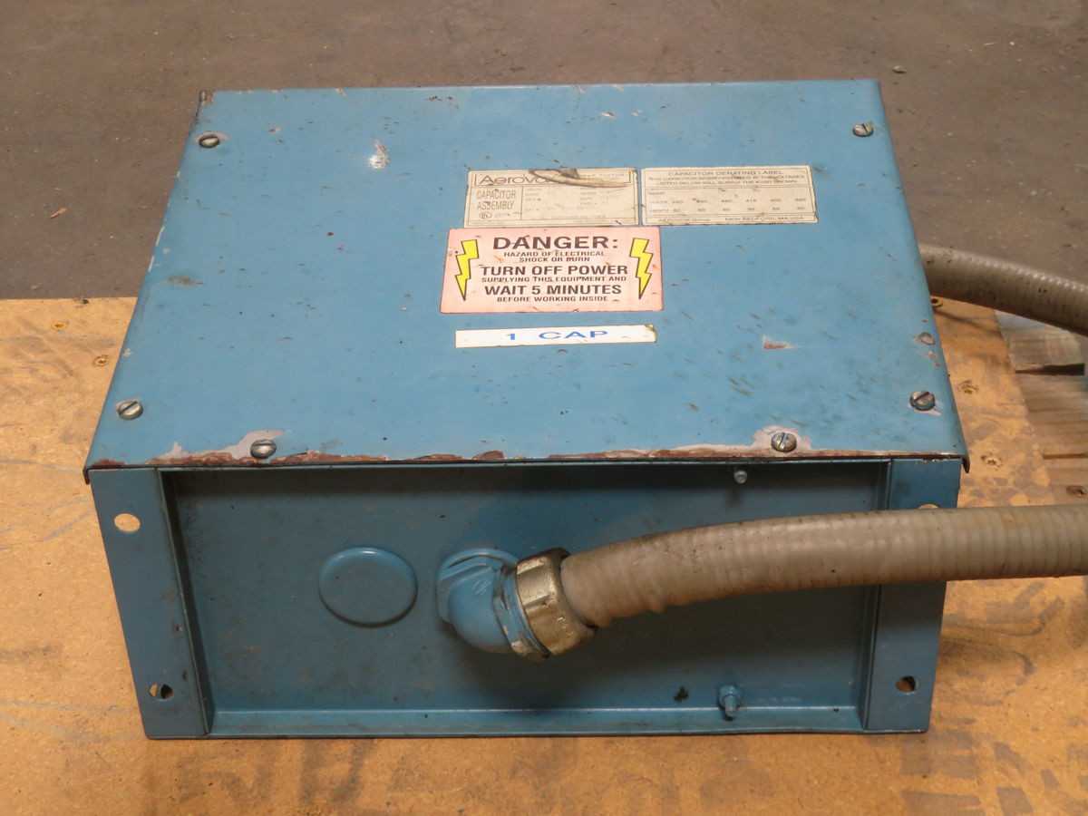 AEROVOX TMS1015E33 CAPACITOR ASSEMBLY T259208 - COVER & GRID ASSEMBLY