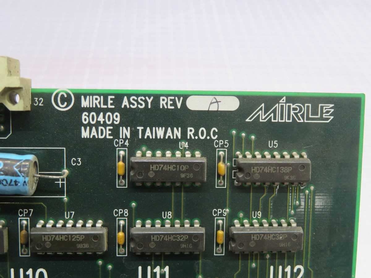 MIRLE 60409 PC BOARD T254822 - PCB CIRCUIT BOARDS