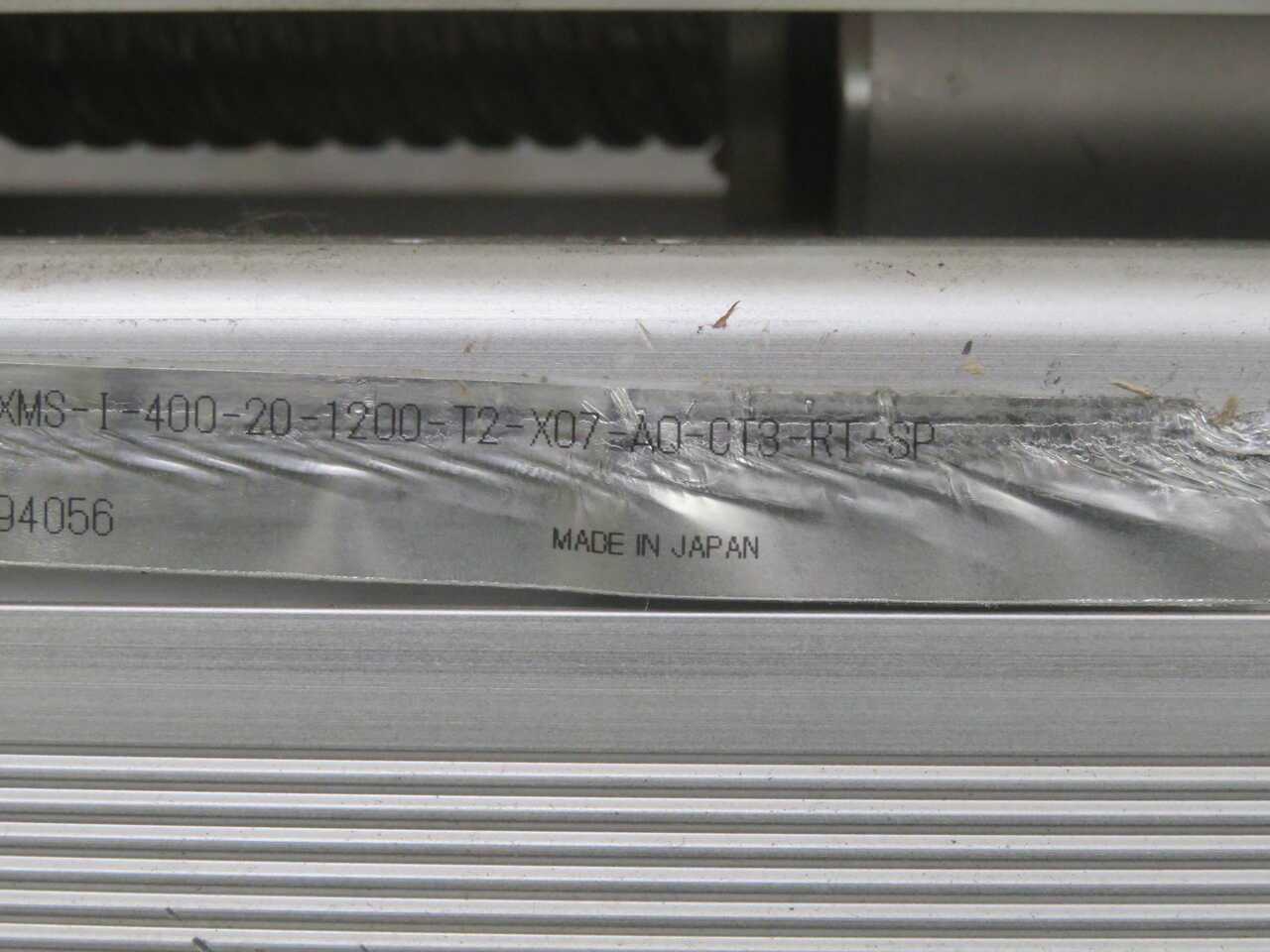 IAI NS-LXMS-1-400-20-1200-T2-X07-A0-CT3-RT-SP Actuator 400W 1200mm Stroke 80kg Payload - SERVO MOTORS