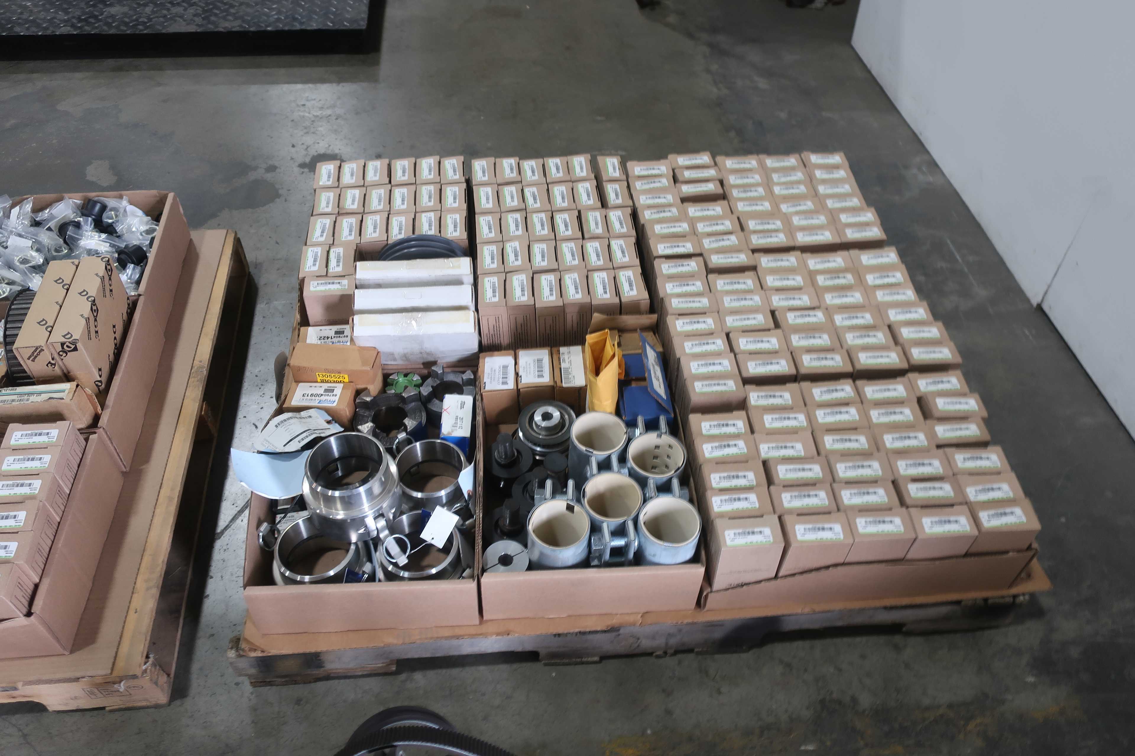 SKU 1770211 - 4 PALLETS OF ASSORTED POWER TRANSMISSION REPLACEMENT PARTS - POWER TRANSMISSION