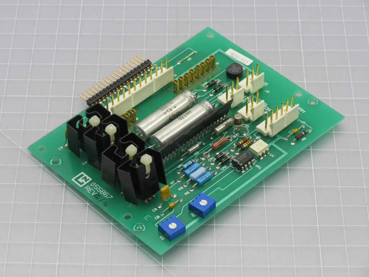 LEEDS NORTHRUP 55867 SERVO AMPLIFIER REV G PCB CIRCUIT BOARD T218243 - PCB CIRCUIT BOARDS