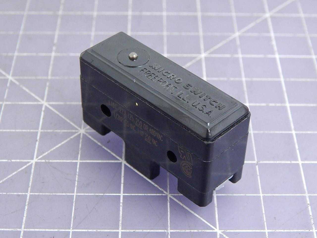 LOT OF 125 MICRO SWITCH BM-1R-PC2 BASIC / SNAP ACTION SWITCHES 22 A 125 250 OR 480 VAC T102840 - SWITCHES