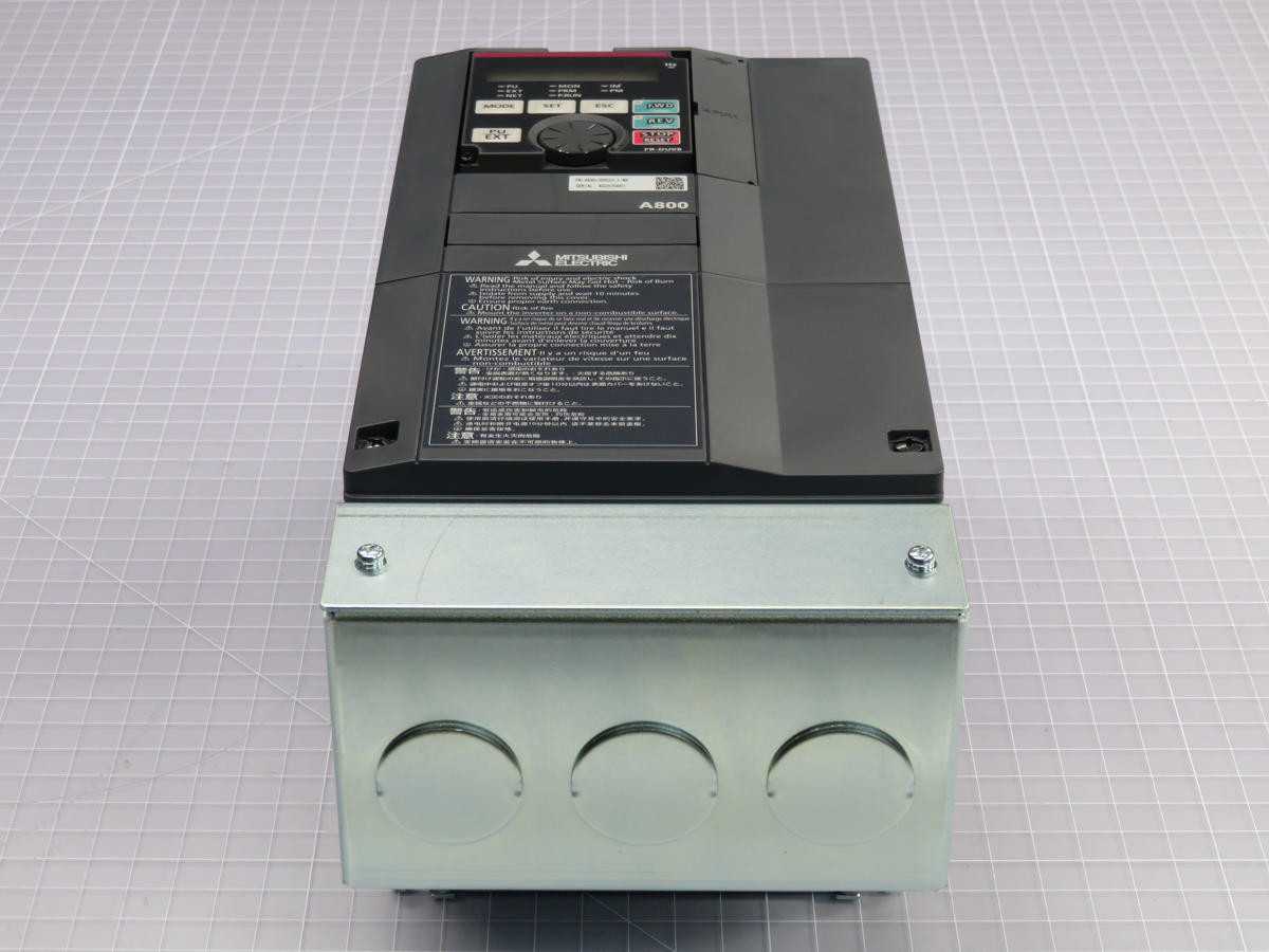 MITSUBISHI FR-A840-00023-1-N6 INVERTER DRIVE FR-A800 PLUS SERIES T210815 - AC VFD DRIVES