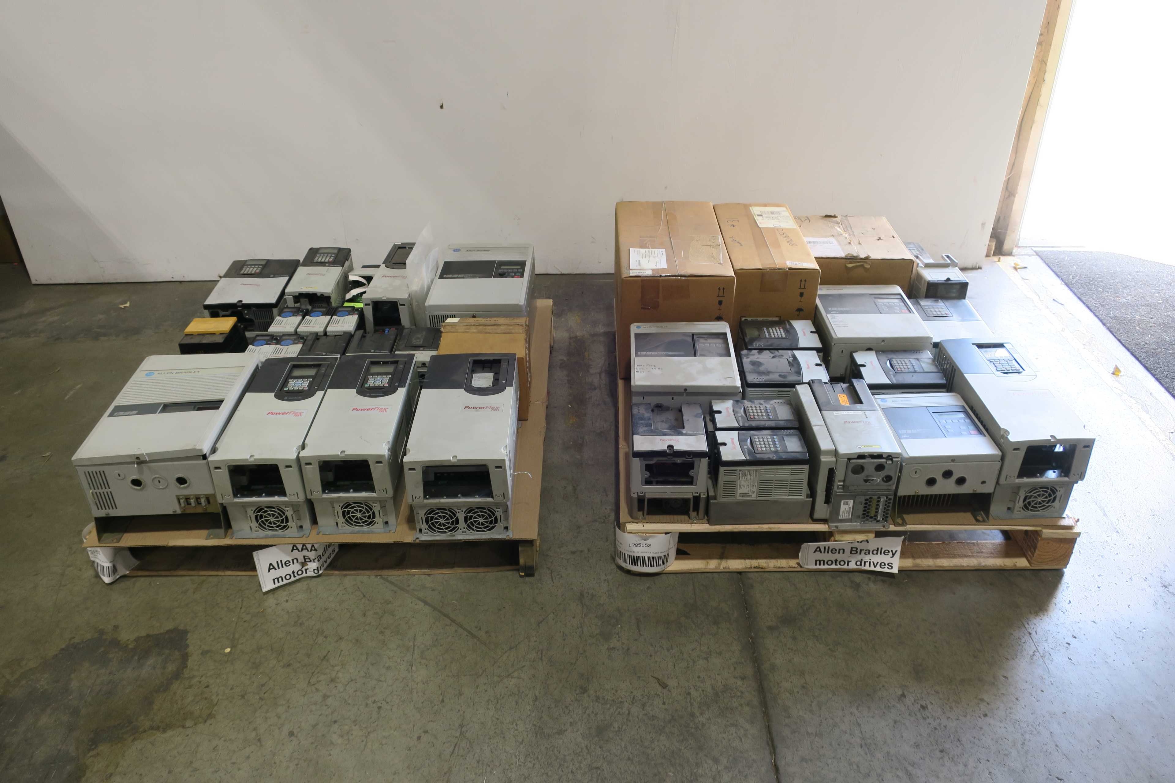 SKU 1785152 - 2 Pallets Of Assorted Allen Bradley Motor Drives - MOTOR DRIVES