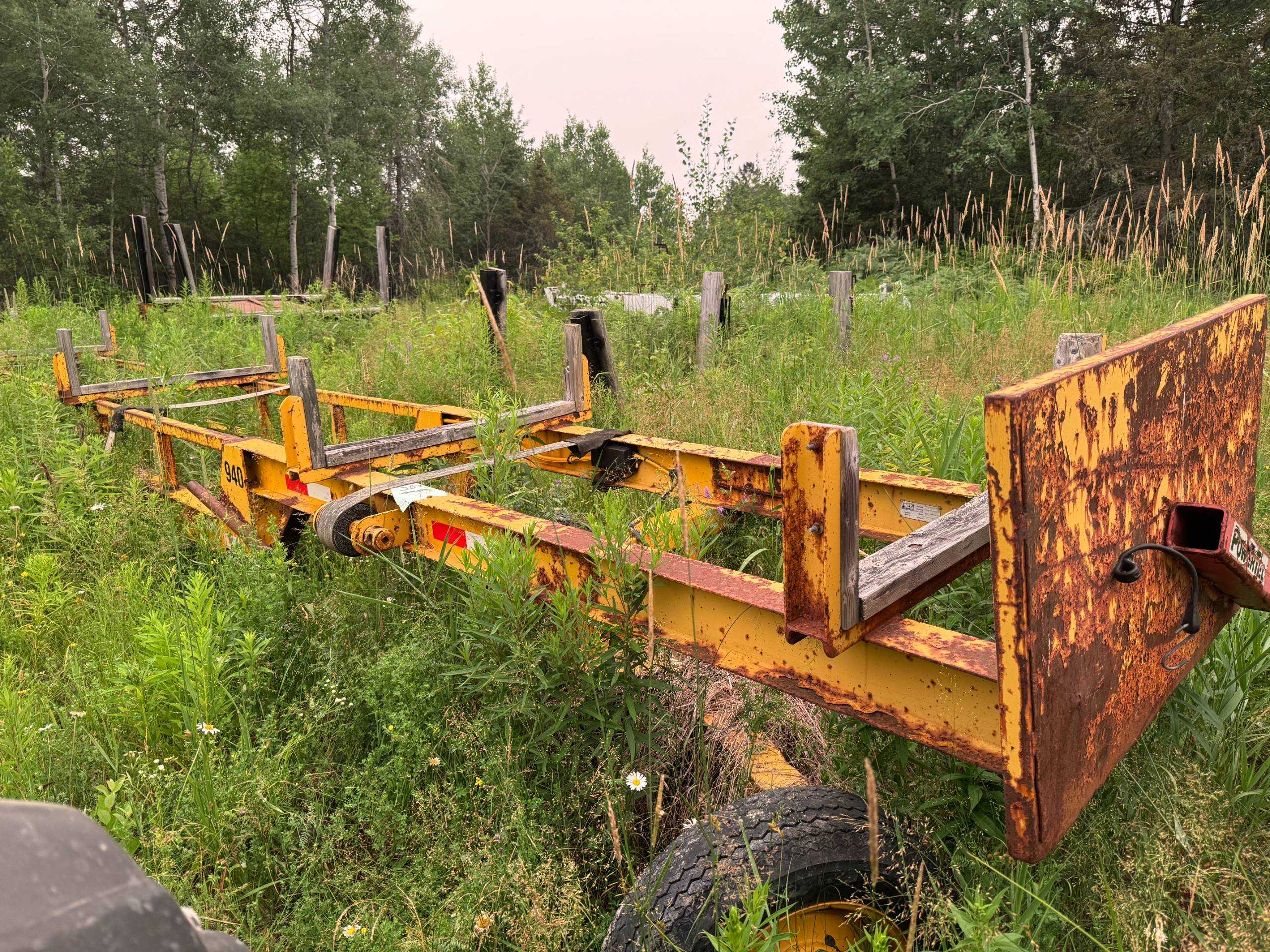 1980 TRIC PL Utility Trailer With Steel Frame And Leaf Spring Suspension - UTILITY TRAILER