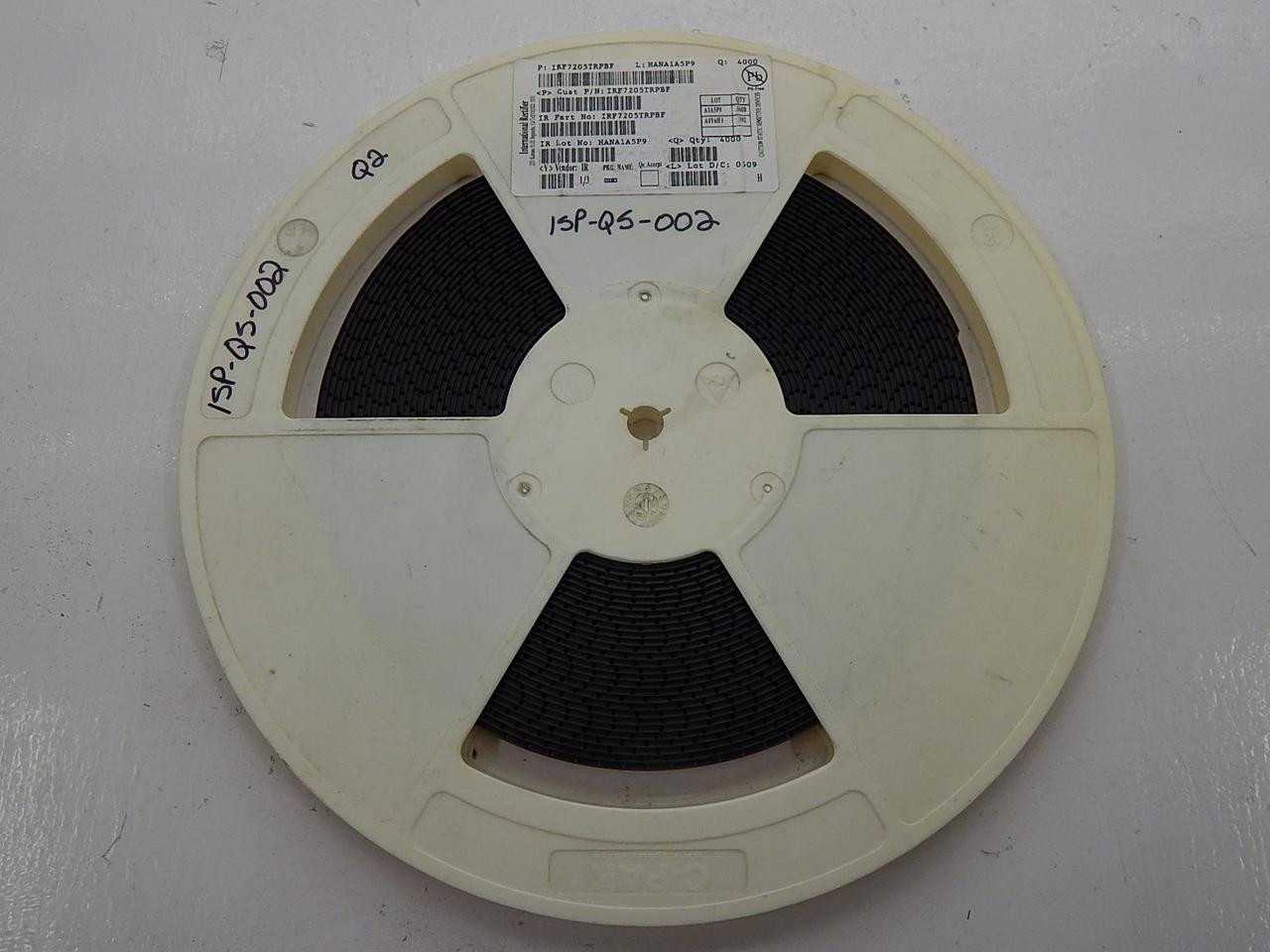 LOT OF 3950 IRF7205TRPBF MOSFET MOSFT PCH -30V -4.6A 70MOHM 27NC T88627 - FASTENERS