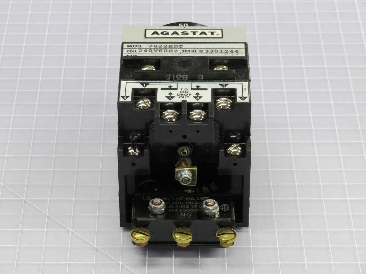 AGASTAT 7022BDT TIME DELAY RELAYS T210813 - TIME DELAY RELAY