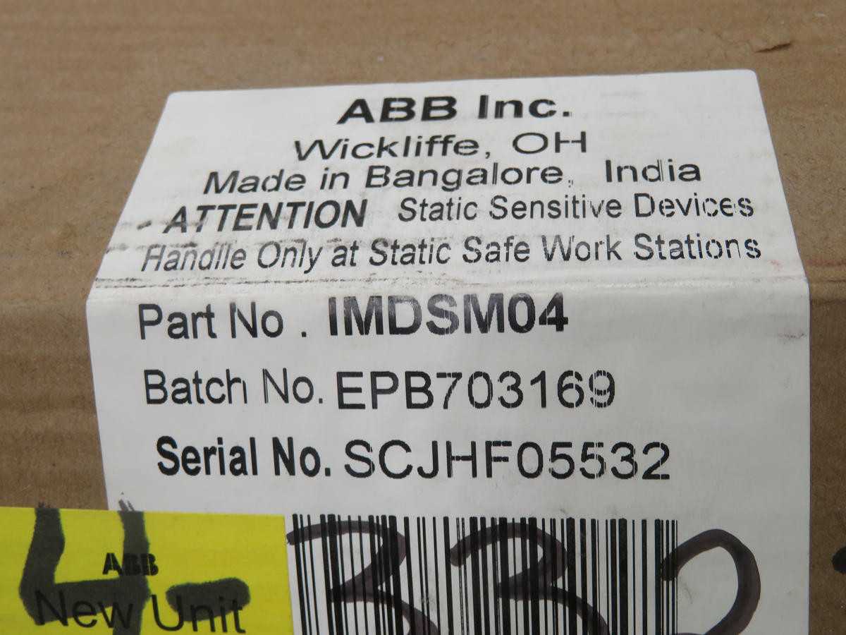 ABB IMDSM04 CONTROL T223299 - PCB CIRCUIT BOARDS