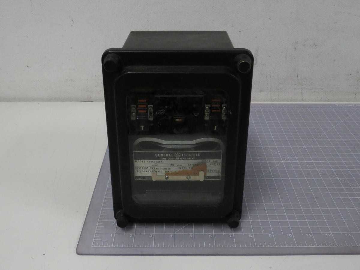 GE 121AC66B4A TYPE IAC TIME OVERCURRENT RELAY T194842 - ELECTRICAL COMPONENTS