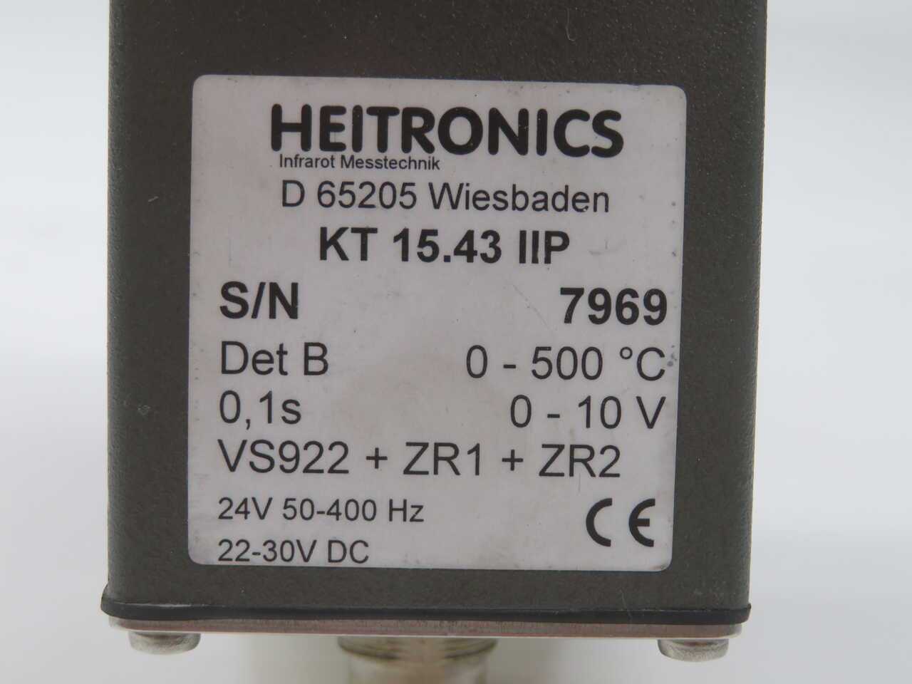 HEITRONICS KT 15.43 IIP IP INDUSTRIAL CAMERA T271694 - AUTOMATION & CONTROLS