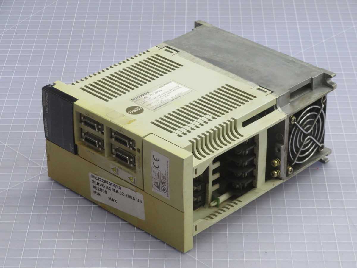 MITSUBISHI MR-J2-200A SERVO DRIVE T260115 - SERVO