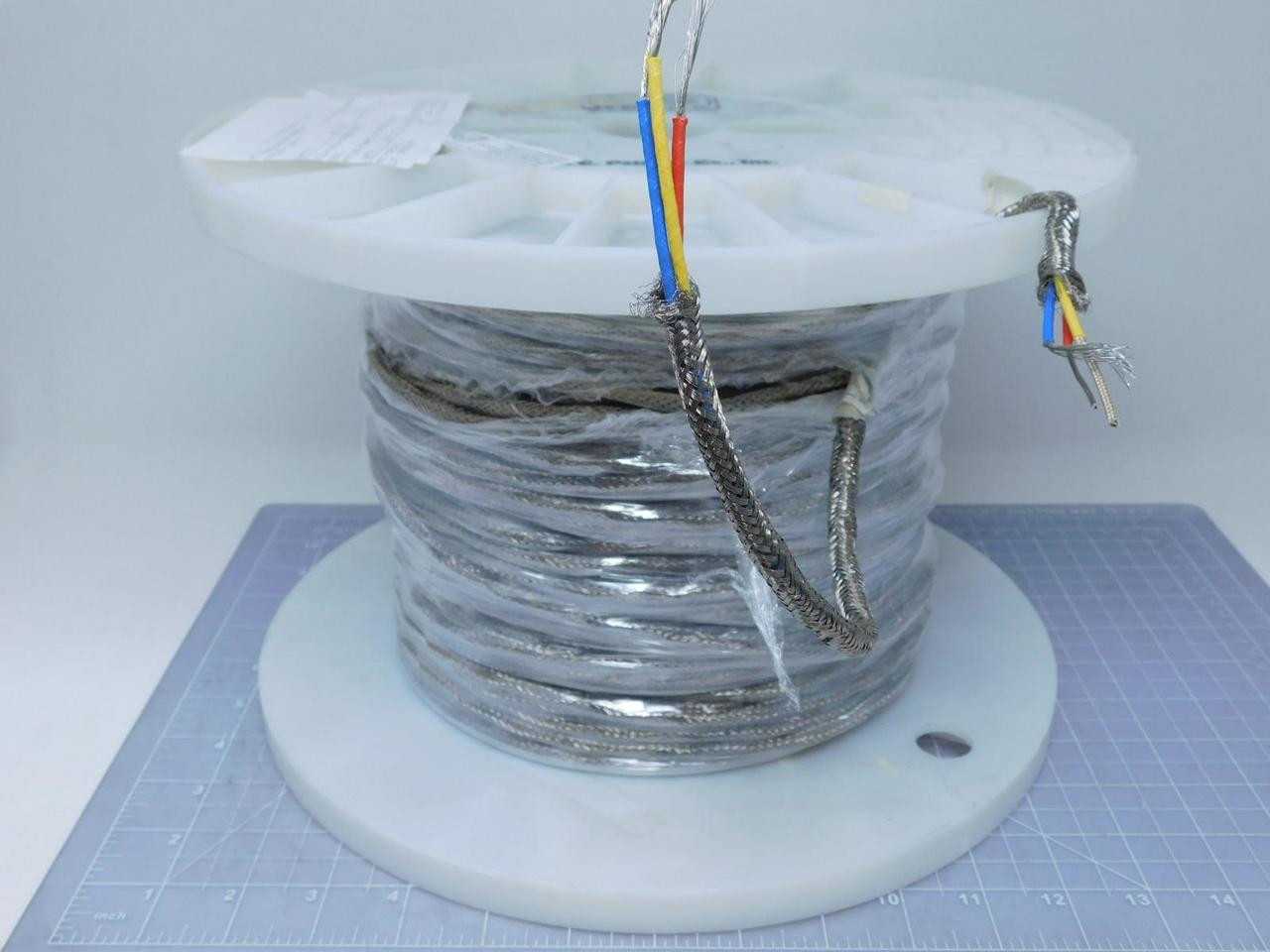 CARLISLE BMS13-58T02C03G018 THERMAX NICKEL-PLATED COPPER AEROSPACE CABLE 600 V AWG RANGE OF 12 TO 24 - MULTIPLE CONDUCTOR CABLE