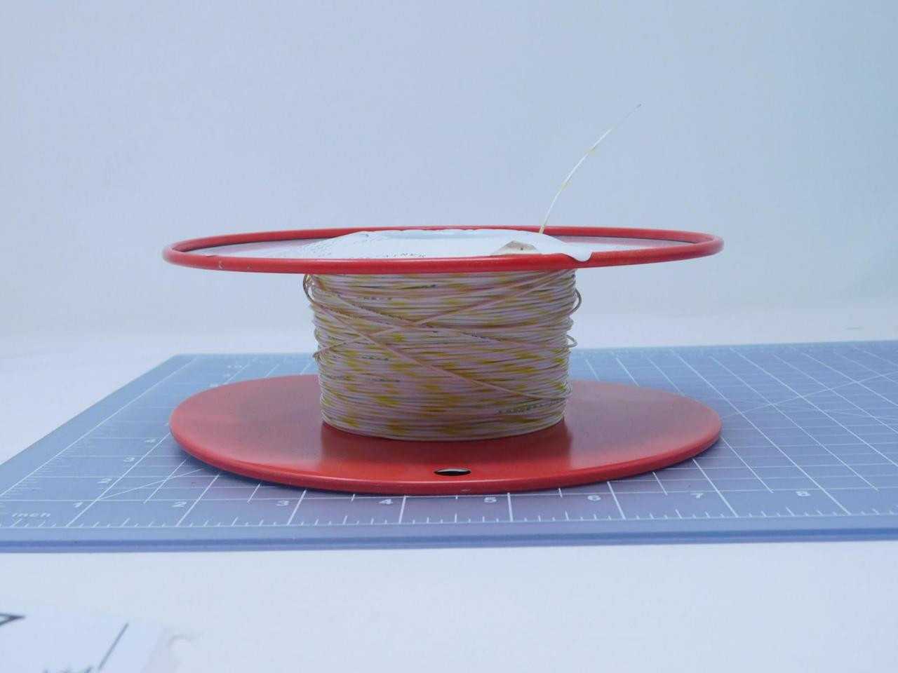 LOT OF 400 FT THERMAX 1100-43A M22759/11-26-94 SILVER PLATED COPPER WIRE - ELECTRICAL WIRE