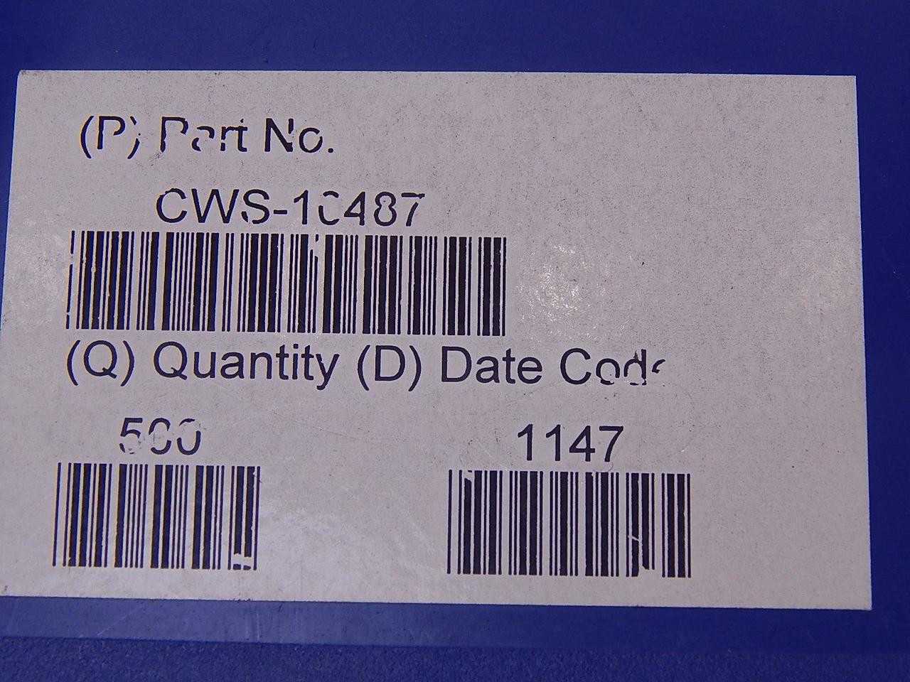 LOT OF 500 CWS-10487 COUPLED INDUCTORS T95123 - LINE FILTERS