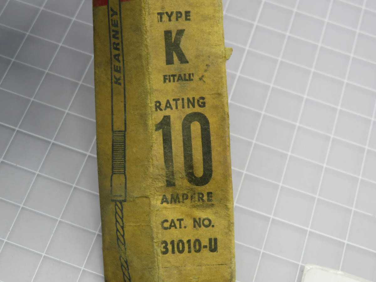 KEARNEY 31010-U MOLDED CASE CIRCUIT BREAKER T217543 - CIRCUIT BREAKERS