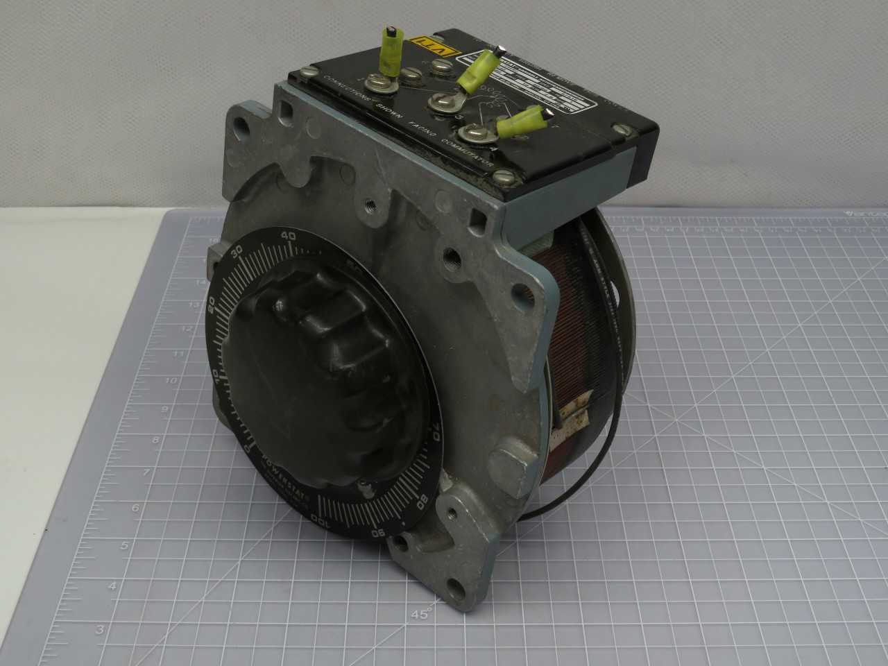 Warner Electric 236BU 57515 Variable Autotransformer 2.8 kVA 1 Ph T184743 - ELECTRICAL COMPONENTS