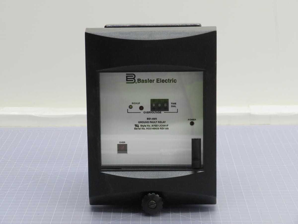 Basler Electric BE1-59N Ground Fault Relay T214750 - Reliable Protection Solution - PROTECTION RELAY