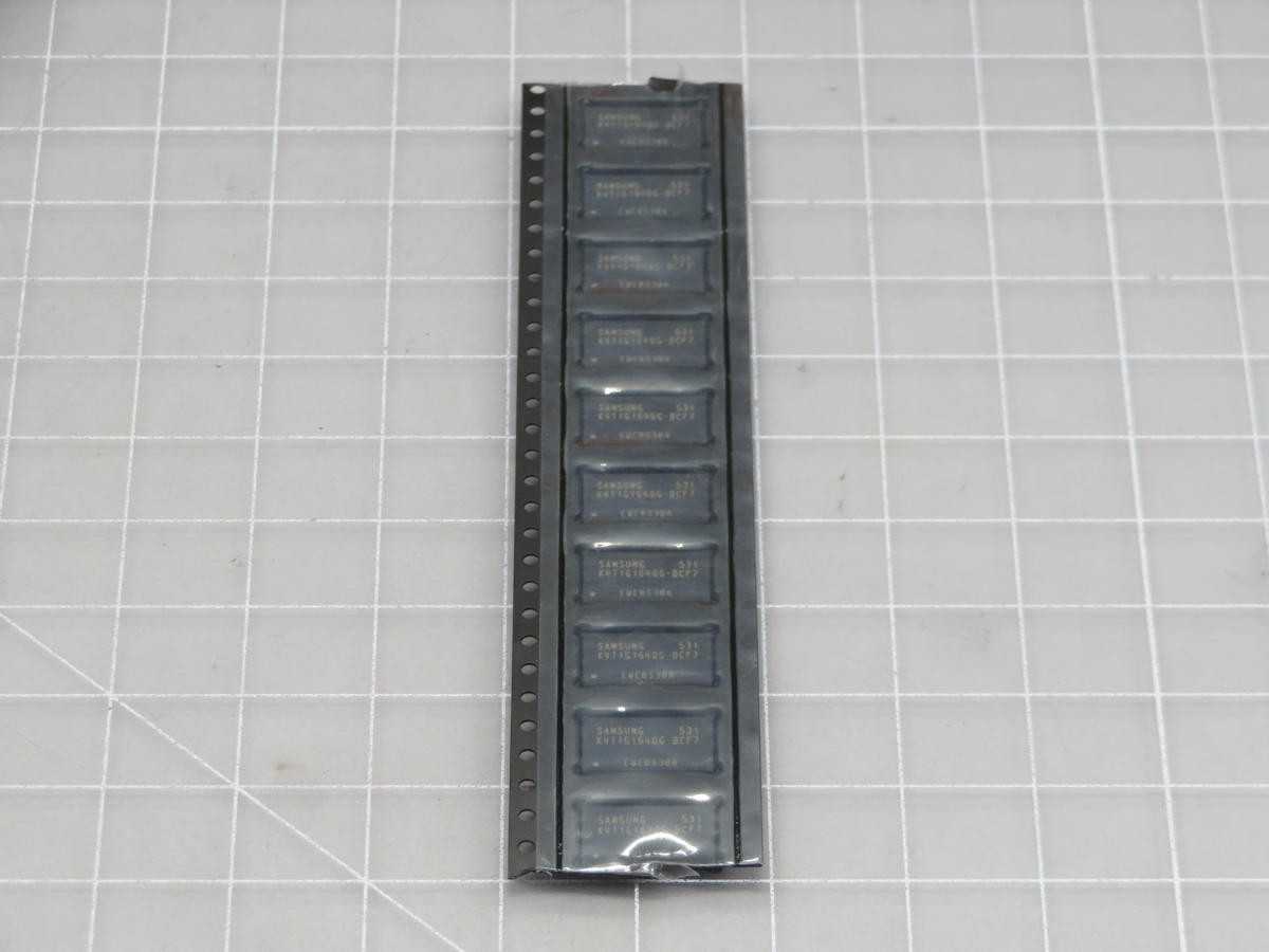 LOT OF 65 SAMSUNG K4T1G164QG-8CF7 IC CPU CHIP T205641 - INDUSTRIAL PARTS