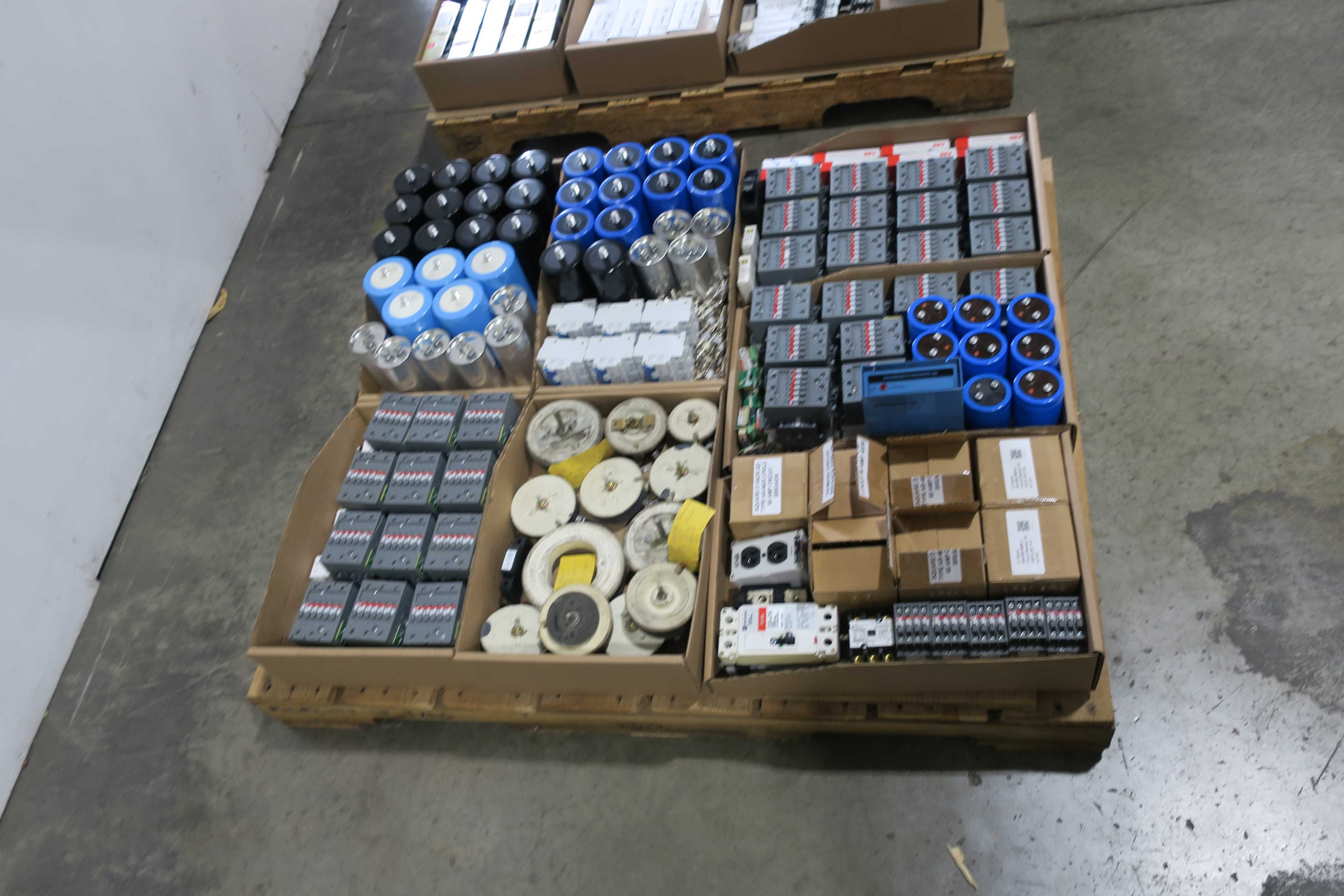SKU 1784306 - 2 PALLETS OF ASSORTED ELECTRICAL COMPONENTS - ELECTRICAL COMPONENTS