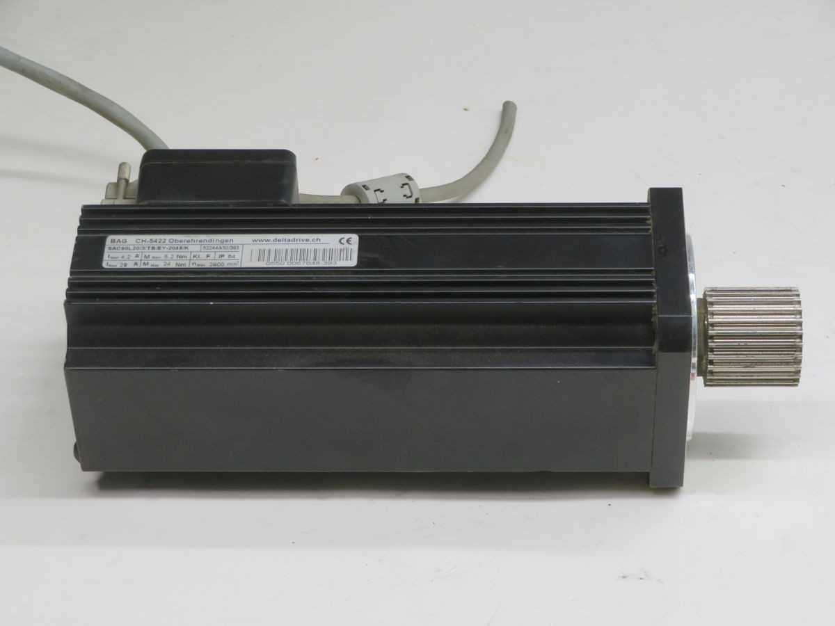 DELTA DRIVE SAC90L20/3/TB/EY-2048/K SERVO MOTOR T255114 - SERVO