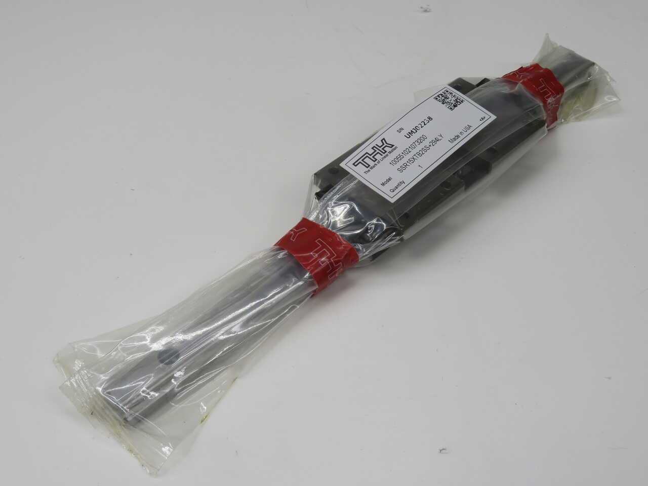 LOT OF 4 THK SSR15XTB2SS+294LY 100551021073200 LINEAR RAIL BEARING T272373 - LINEAR MOTION