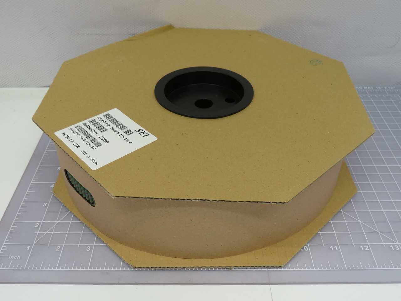 LOT OF 2500 SEI RSM 2 27K 5% R 897263 R 27K RESISTORS T172621 - ELECTRICAL COMPONENTS