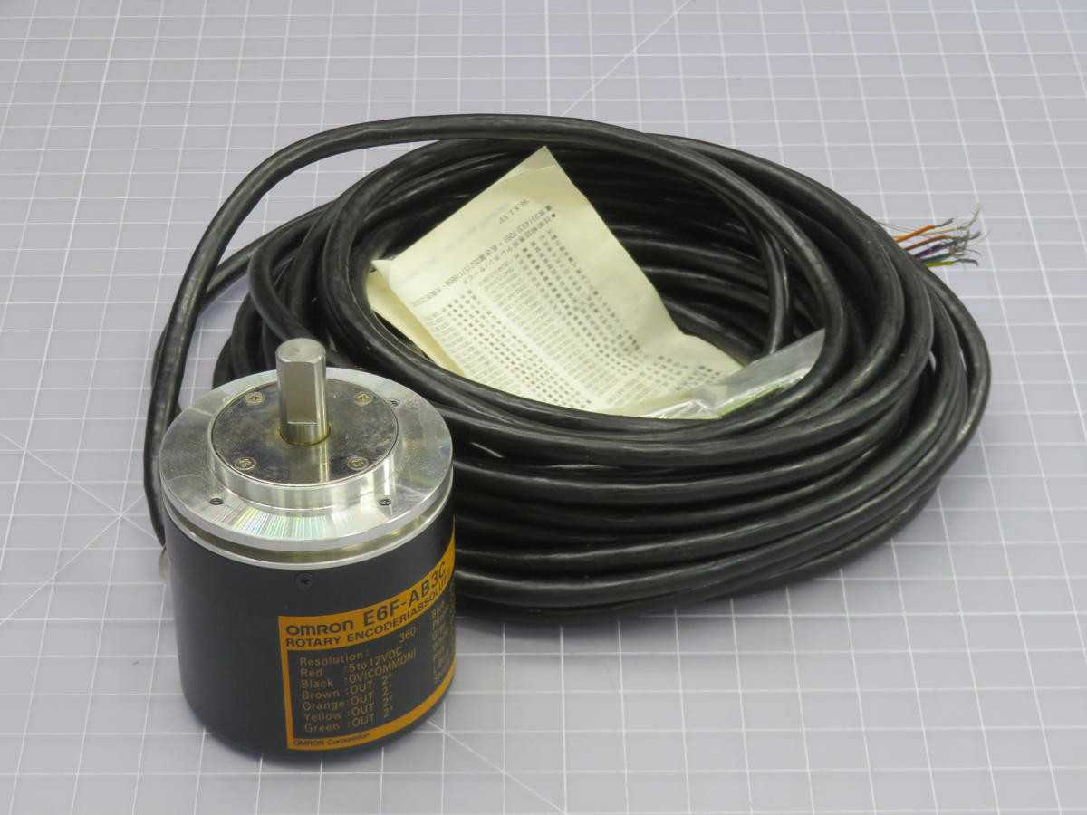 OMRON E6F-AB3C CONTROLLER T238357 - AUTOMATION & CONTROLS
