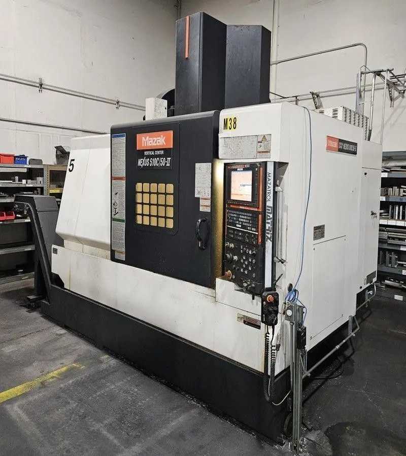 Mazak Nexus 510C/50-II 3-Axis CNC Vertical Machining Center With Chip Conveyor - VERTICAL MACHINING CENTERS